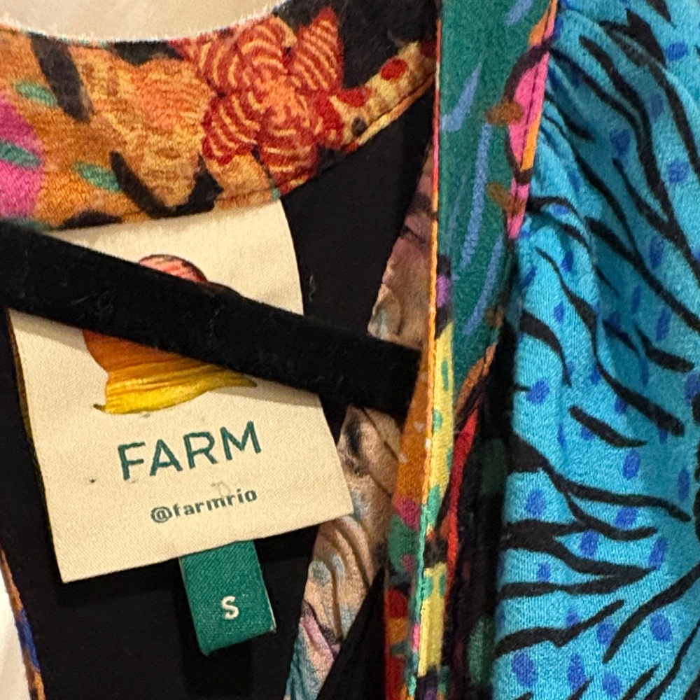 FARM Rio Multicolor Floral Maxi Dress - Picture 10 of 12
